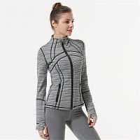 Cheap Yoga Jackets Long Sleeved For Women #389633 Replica Wholesale [$36.80 USD] [ITEM#389633] on Replica Yoga Jackets