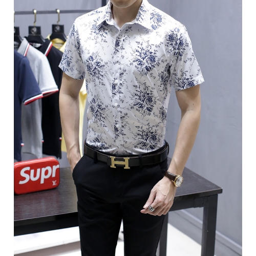 Cheap Dolce &amp; Gabbana D&amp;G Shirts Short Sleeved For Men #401448 Replica Wholesale [$32.80 USD] [ITEM#401448] on Replica Dolce &amp; Gabbana D&amp;G Shirts