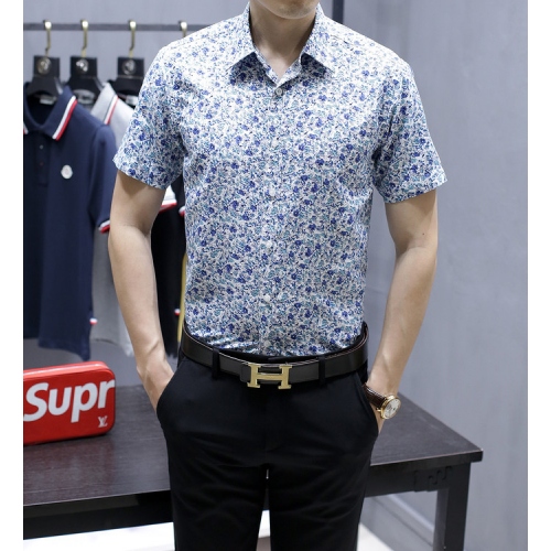 Cheap Dolce &amp; Gabbana D&amp;G Shirts Short Sleeved For Men #401453 Replica Wholesale [$32.80 USD] [ITEM#401453] on Replica Dolce &amp; Gabbana D&amp;G Shirts