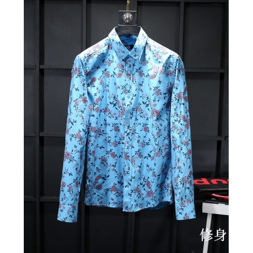 Cheap Dolce &amp; Gabbana D&amp;G Shirts Long Sleeved For Men #401526 Replica Wholesale [$34.50 USD] [ITEM#401526] on Replica Dolce &amp; Gabbana D&amp;G Shirts