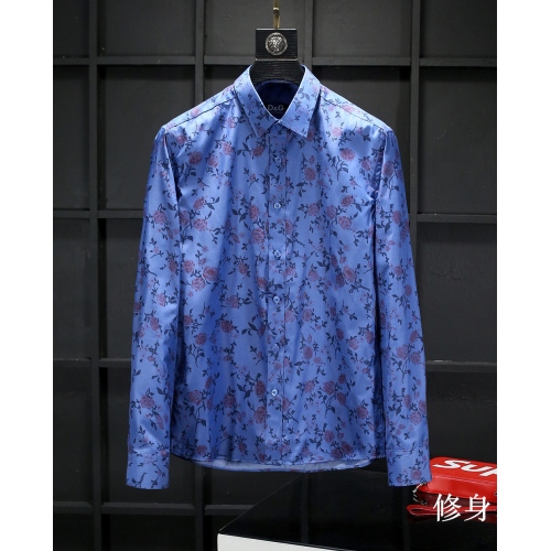 Cheap Dolce &amp; Gabbana D&amp;G Shirts Long Sleeved For Men #401528 Replica Wholesale [$34.50 USD] [ITEM#401528] on Replica Dolce &amp; Gabbana D&amp;G Shirts