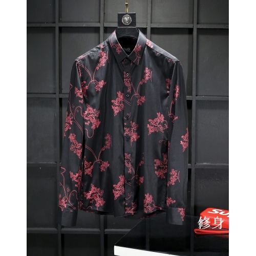 Cheap Dolce &amp; Gabbana D&amp;G Shirts Long Sleeved For Men #401529 Replica Wholesale [$34.50 USD] [ITEM#401529] on Replica Dolce &amp; Gabbana D&amp;G Shirts