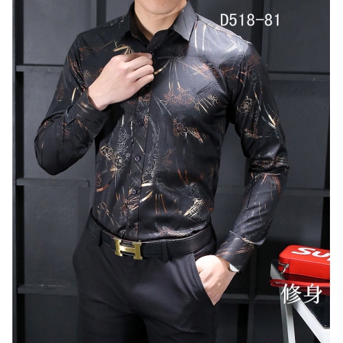 Cheap Dolce &amp; Gabbana D&amp;G Shirts Long Sleeved For Men #401530 Replica Wholesale [$34.50 USD] [ITEM#401530] on Replica Dolce &amp; Gabbana D&amp;G Shirts