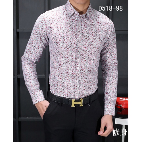 Cheap Dolce &amp; Gabbana D&amp;G Shirts Long Sleeved For Men #401540 Replica Wholesale [$34.50 USD] [ITEM#401540] on Replica Dolce &amp; Gabbana D&amp;G Shirts