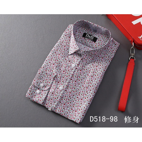 Cheap Dolce &amp; Gabbana D&amp;G Shirts Long Sleeved For Men #401540 Replica Wholesale [$34.50 USD] [ITEM#401540] on Replica Dolce &amp; Gabbana D&amp;G Shirts