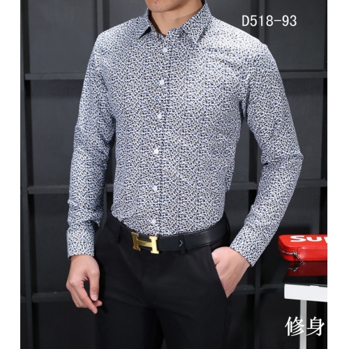 Cheap Dolce &amp; Gabbana D&amp;G Shirts Long Sleeved For Men #401541 Replica Wholesale [$34.50 USD] [ITEM#401541] on Replica Dolce &amp; Gabbana D&amp;G Shirts