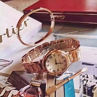 Cheap Cartier Watches Sets For Women #400544 Replica Wholesale [$46.00 USD] [ITEM#400544] on Replica Cartier Watches