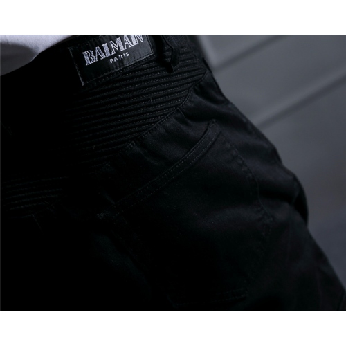 Cheap Balmain Jeans For Men #402982 Replica Wholesale [$56.00 USD] [ITEM#402982] on Replica Balmain Jeans