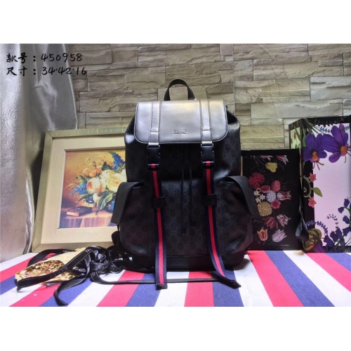 Gucci AAA Quality Backpacks #403183