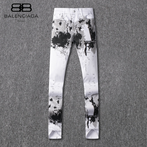 Cheap Balenciaga Jeans For Men #408389 Replica Wholesale [$54.00 USD] [ITEM#408389] on Replica Balenciaga Jeans