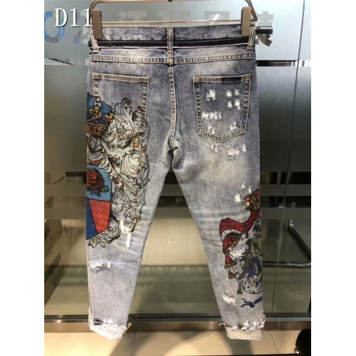 Cheap Dolce &amp; Gabbana D&amp;G Jeans For Men #408925 Replica Wholesale [$64.00 USD] [ITEM#408925] on Replica Dolce &amp; Gabbana D&amp;G Jeans