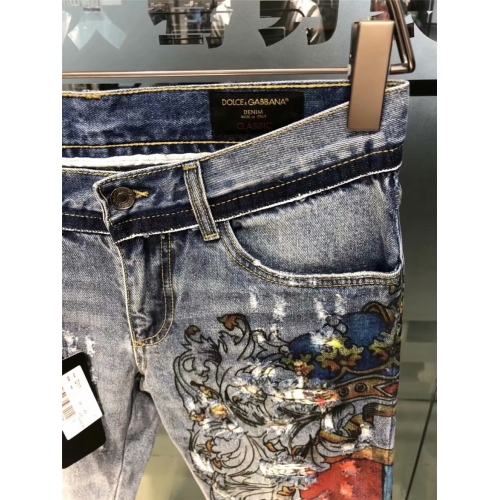 Cheap Dolce &amp; Gabbana D&amp;G Jeans For Men #408925 Replica Wholesale [$64.00 USD] [ITEM#408925] on Replica Dolce &amp; Gabbana D&amp;G Jeans