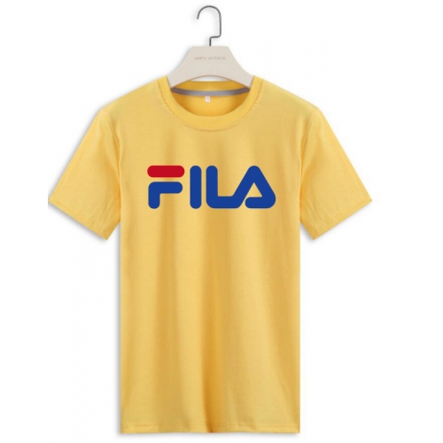 Cheap FILA T-Shirts Short Sleeved For Men #410189 Replica Wholesale [$22.00 USD] [ITEM#410189] on Replica FILA T-Shirts