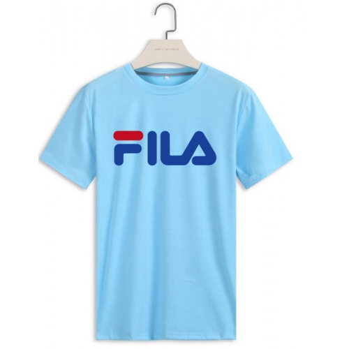 Cheap FILA T-Shirts Short Sleeved For Men #410203 Replica Wholesale [$22.00 USD] [ITEM#410203] on Replica FILA T-Shirts