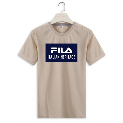 Cheap FILA T-Shirts Short Sleeved For Men #410216 Replica Wholesale [$22.00 USD] [ITEM#410216] on Replica FILA T-Shirts