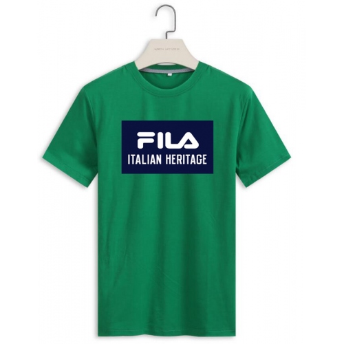 Cheap FILA T-Shirts Short Sleeved For Men #410218 Replica Wholesale [$22.00 USD] [ITEM#410218] on Replica FILA T-Shirts