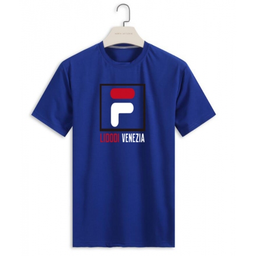 Cheap FILA T-Shirts Short Sleeved For Men #410221 Replica Wholesale [$22.00 USD] [ITEM#410221] on Replica FILA T-Shirts