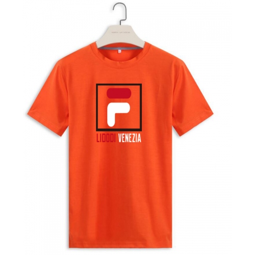 Cheap FILA T-Shirts Short Sleeved For Men #410227 Replica Wholesale [$22.00 USD] [ITEM#410227] on Replica FILA T-Shirts