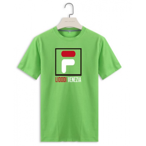 Cheap FILA T-Shirts Short Sleeved For Men #410228 Replica Wholesale [$22.00 USD] [ITEM#410228] on Replica FILA T-Shirts