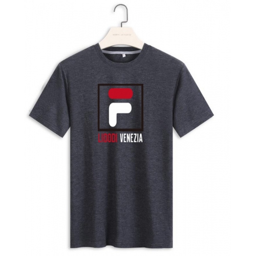 Cheap FILA T-Shirts Short Sleeved For Men #410229 Replica Wholesale [$22.00 USD] [ITEM#410229] on Replica FILA T-Shirts