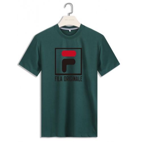 Cheap FILA T-Shirts Short Sleeved For Men #410237 Replica Wholesale [$22.00 USD] [ITEM#410237] on Replica FILA T-Shirts