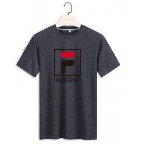 Cheap FILA T-Shirts Short Sleeved For Men #410242 Replica Wholesale [$22.00 USD] [ITEM#410242] on Replica FILA T-Shirts