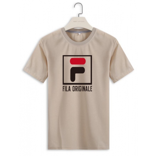 Cheap FILA T-Shirts Short Sleeved For Men #410247 Replica Wholesale [$22.00 USD] [ITEM#410247] on Replica FILA T-Shirts