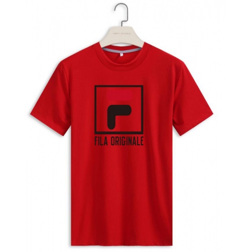 Cheap FILA T-Shirts Short Sleeved For Men #410250 Replica Wholesale [$22.00 USD] [ITEM#410250] on Replica FILA T-Shirts