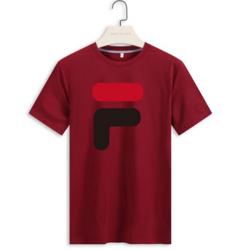 Cheap FILA T-Shirts Short Sleeved For Men #410267 Replica Wholesale [$22.00 USD] [ITEM#410267] on Replica FILA T-Shirts
