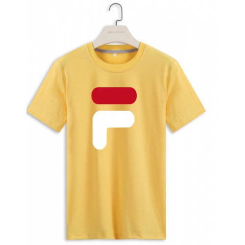 Cheap FILA T-Shirts Short Sleeved For Men #410270 Replica Wholesale [$22.00 USD] [ITEM#410270] on Replica FILA T-Shirts
