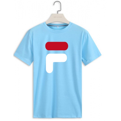 Cheap FILA T-Shirts Short Sleeved For Men #410286 Replica Wholesale [$22.00 USD] [ITEM#410286] on Replica FILA T-Shirts
