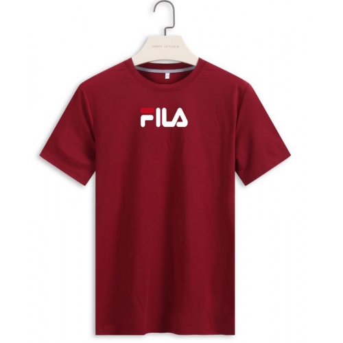 Cheap FILA T-Shirts Short Sleeved For Men #410298 Replica Wholesale [$22.00 USD] [ITEM#410298] on Replica FILA T-Shirts
