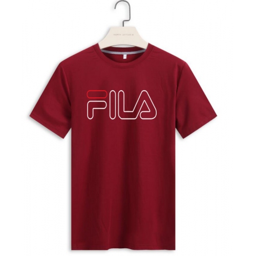 Cheap FILA T-Shirts Short Sleeved For Men #410316 Replica Wholesale [$22.00 USD] [ITEM#410316] on Replica FILA T-Shirts