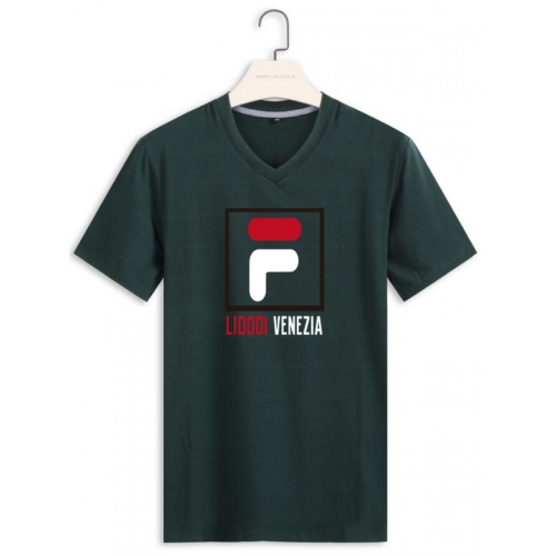 Cheap FILA T-Shirts Short Sleeved For Men #410364 Replica Wholesale [$22.00 USD] [ITEM#410364] on Replica FILA T-Shirts