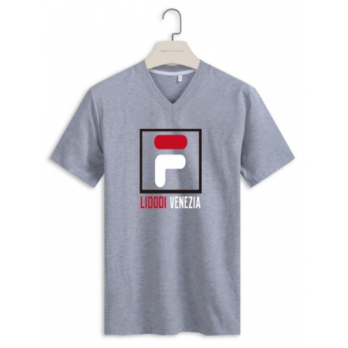 Cheap FILA T-Shirts Short Sleeved For Men #410369 Replica Wholesale [$22.00 USD] [ITEM#410369] on Replica FILA T-Shirts