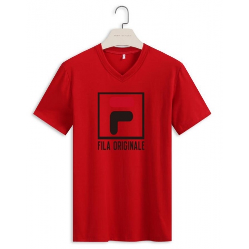 Cheap FILA T-Shirts Short Sleeved For Men #410373 Replica Wholesale [$22.00 USD] [ITEM#410373] on Replica FILA T-Shirts