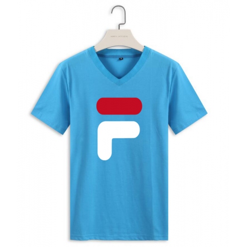 Cheap FILA T-Shirts Short Sleeved For Men #410386 Replica Wholesale [$22.00 USD] [ITEM#410386] on Replica FILA T-Shirts