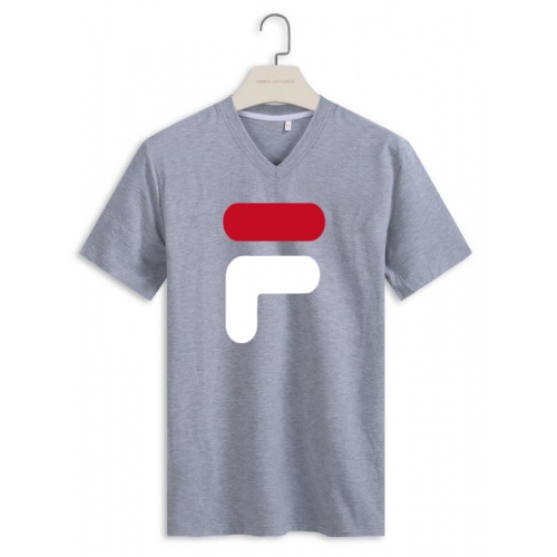 Cheap FILA T-Shirts Short Sleeved For Men #410394 Replica Wholesale [$22.00 USD] [ITEM#410394] on Replica FILA T-Shirts