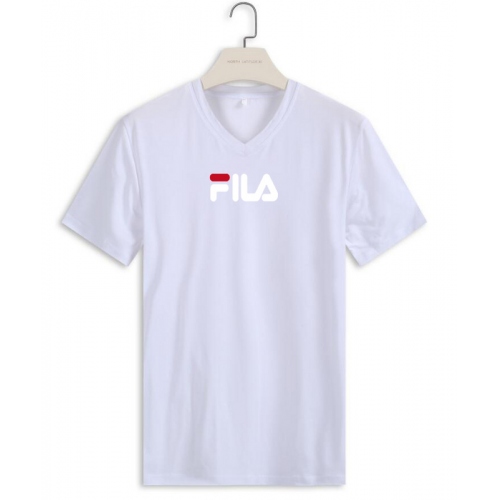 Cheap FILA T-Shirts Short Sleeved For Men #410401 Replica Wholesale [$22.00 USD] [ITEM#410401] on Replica FILA T-Shirts