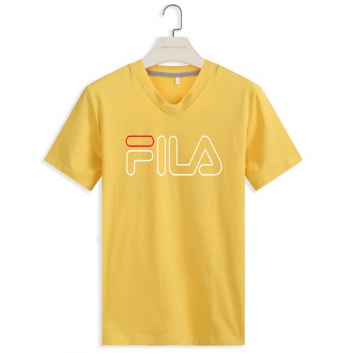 Cheap FILA T-Shirts Short Sleeved For Men #410404 Replica Wholesale [$22.00 USD] [ITEM#410404] on Replica FILA T-Shirts