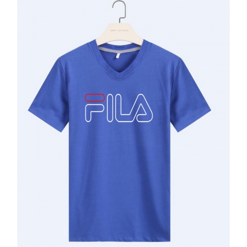 Cheap FILA T-Shirts Short Sleeved For Men #410405 Replica Wholesale [$22.00 USD] [ITEM#410405] on Replica FILA T-Shirts