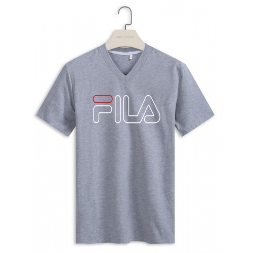 Cheap FILA T-Shirts Short Sleeved For Men #410407 Replica Wholesale [$22.00 USD] [ITEM#410407] on Replica FILA T-Shirts