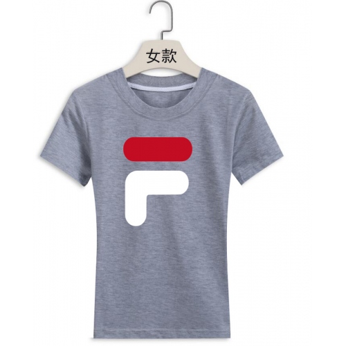 Cheap FILA T-Shirts Short Sleeved For Women #411351 Replica Wholesale [$22.00 USD] [ITEM#411351] on Replica FILA T-Shirts