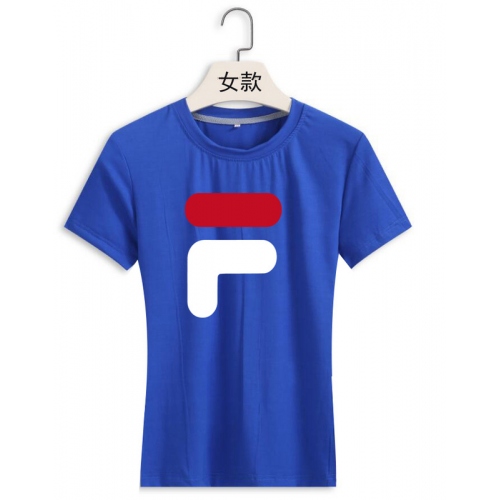 Cheap FILA T-Shirts Short Sleeved For Women #411352 Replica Wholesale [$22.00 USD] [ITEM#411352] on Replica FILA T-Shirts