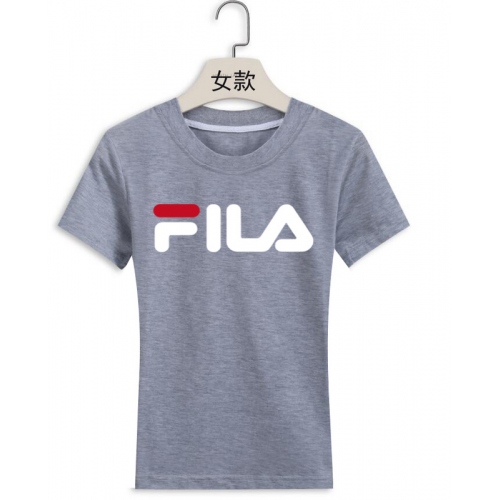 Cheap FILA T-Shirts Short Sleeved For Women #411386 Replica Wholesale [$22.00 USD] [ITEM#411386] on Replica FILA T-Shirts