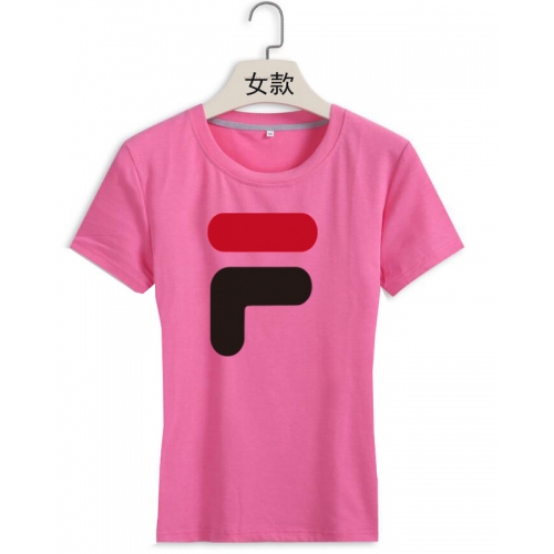 Cheap FILA T-Shirts Short Sleeved For Women #411402 Replica Wholesale [$22.00 USD] [ITEM#411402] on Replica FILA T-Shirts