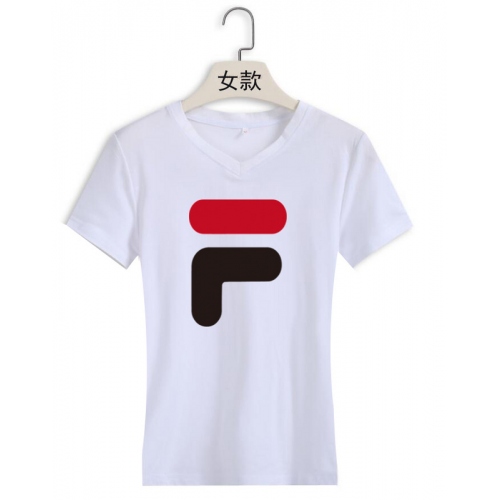 Cheap FILA T-Shirts Short Sleeved For Women #411480 Replica Wholesale [$22.00 USD] [ITEM#411480] on Replica FILA T-Shirts