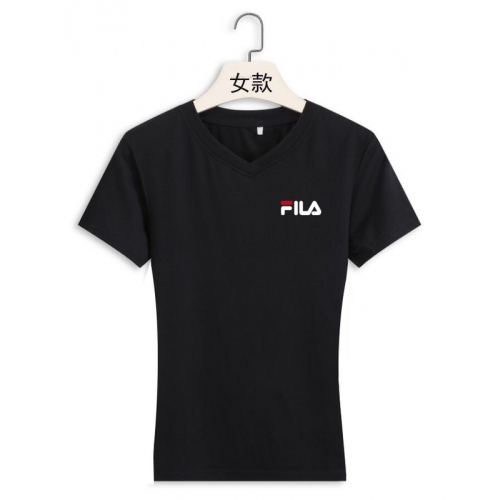 Cheap FILA T-Shirts Short Sleeved For Women #411500 Replica Wholesale [$22.00 USD] [ITEM#411500] on Replica FILA T-Shirts