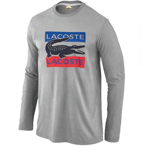 Cheap Lacoste T-Shirts Long Sleeved For Men #413821 Replica Wholesale [$24.80 USD] [ITEM#413821] on Replica Lacoste T-Shirts