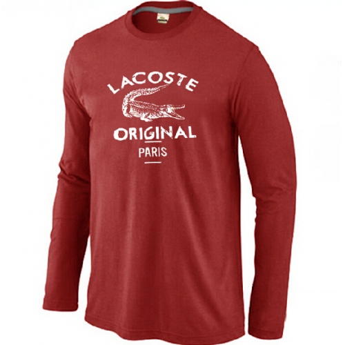 Cheap Lacoste T-Shirts Long Sleeved For Men #413857 Replica Wholesale [$24.80 USD] [ITEM#413857] on Replica Lacoste T-Shirts